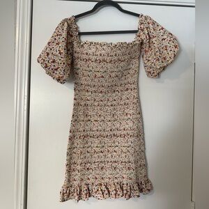Topshop Floral Mini Dress